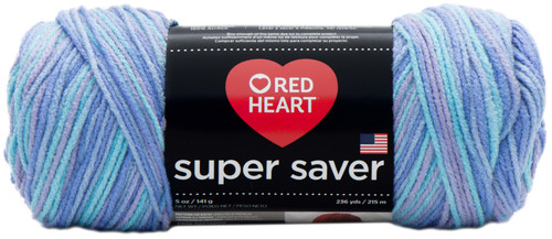 Red Heart Super Saver Yarn-Ocean - E300B-995 - 073650914010