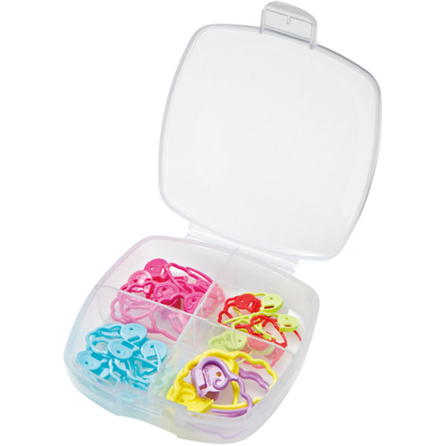 Clover Quick Locking Stitch Marker Set 36/Pkg- - 3033