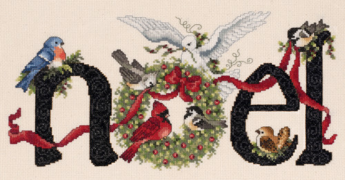 Janlynn Counted Cross Stitch Kit 14.25"X7"-Noel (14 Count) - 80-0481 - 049489804815