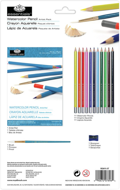 Royal & Langnickel(R) essentials(TM) Artist Pack-Watercolor Pencil - RD811