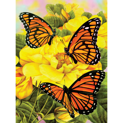 Royal & Langnickel(R) Small Paint By Number Kit 8.75"X11.75"-Majestic Monarchs - PJS-68 - 090672077158 Royal & Langnickel(R) Small Paint By Number Kit 8.75"X11.75"-Majestic Monarchs - PJS-68 - 090672077158