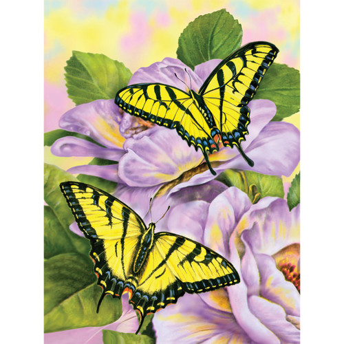 Royal & Langnickel(R) Small Paint By Number Kit 8.75"X11.75"-Swallowtail Butterflies - PJS-69 - 090672077165