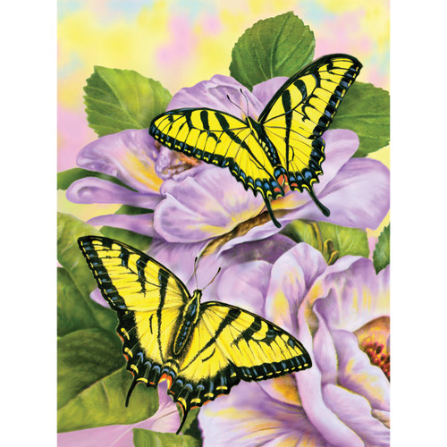 Royal & Langnickel(R) Small Paint By Number Kit 8.75"X11.75"-Swallowtail Butterflies PJS-69 - 090672077165