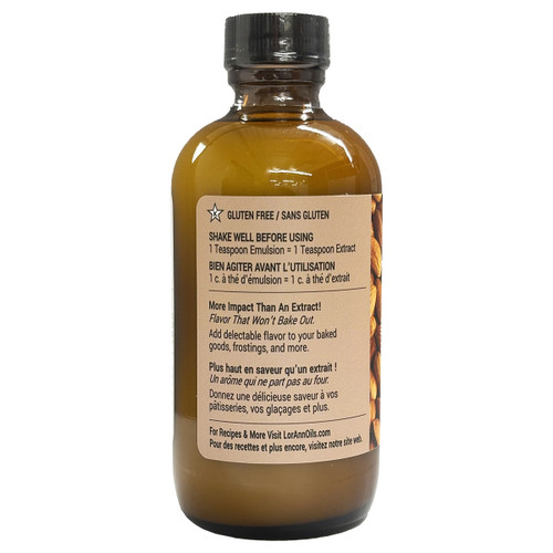 LorAnn Bakery Emulsions Natural & Artificial Flavor 4oz-Almond - 0806-0748