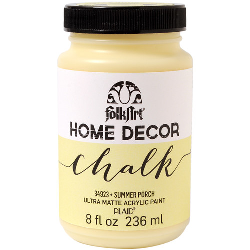 FolkArt Home Decor Chalk Paint 8oz-Summer Porch - HDCHALK-34923 - 028995349232