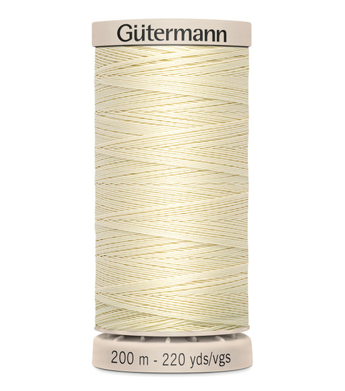 Gutermann Quilting Thread 220yd-Light Pearl 201Q-919 - 077780014039
