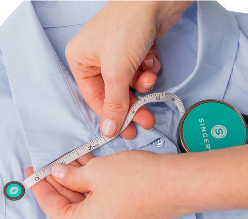 Singer ProSeries Retractable Pocket Tape Measure 96"-Teal - 50003 Singer ProSeries Retractable Pocket Tape Measure 96"-Teal - 50003