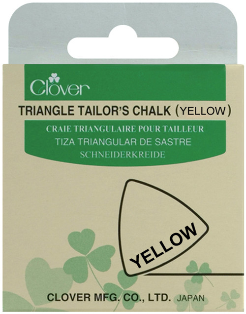 Clover Triangle Tailor's Chalk-Yellow - 432-Y - 051221512186