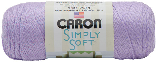 Caron Simply Soft Solids Yarn-Orchid - H97003-9717 - 035613977173