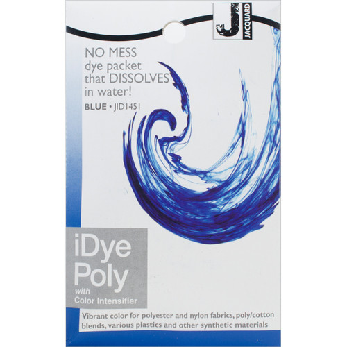 Jacquard iDye Poly Fabric Dye 14g-Blue - IPOLY-451 - 743772022923