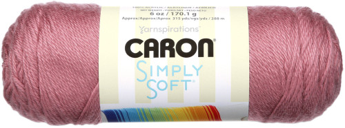 Caron Simply Soft Solids Yarn-Plum Wine - H97003-9722 - 035613977227