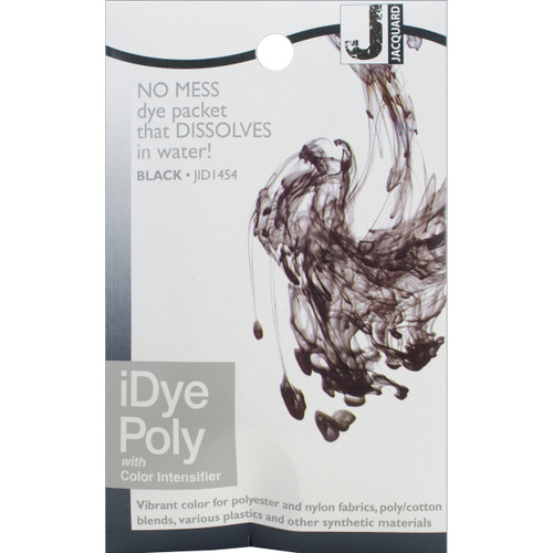 Jacquard iDye Poly Fabric Dye 14g-Black IPOLY-454 - 743772022954