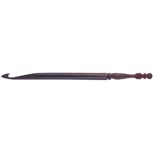 Lacis Rosewood Crochet Hook-Size L11/8mm TS65-L - 824649003501