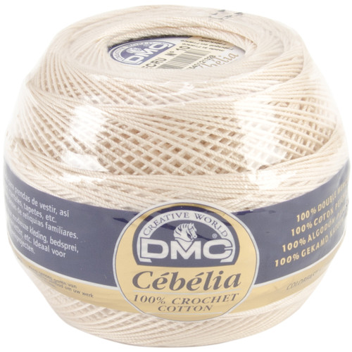 DMC/Cebelia Crochet Cotton Size 10-Ecru - 167G 10-ECRU - 077540121328