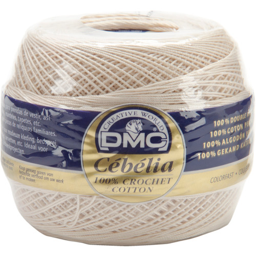 DMC/Cebelia Crochet Cotton Size 20-Ecru - 167G 20-ECRU - 077540124268
