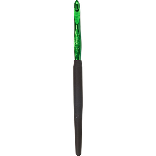 Susan Bates Silvalume Soft Handle Aluminum Crochet Hook 5.5"-Size K10.5/6.5mm - 12606-K10.5