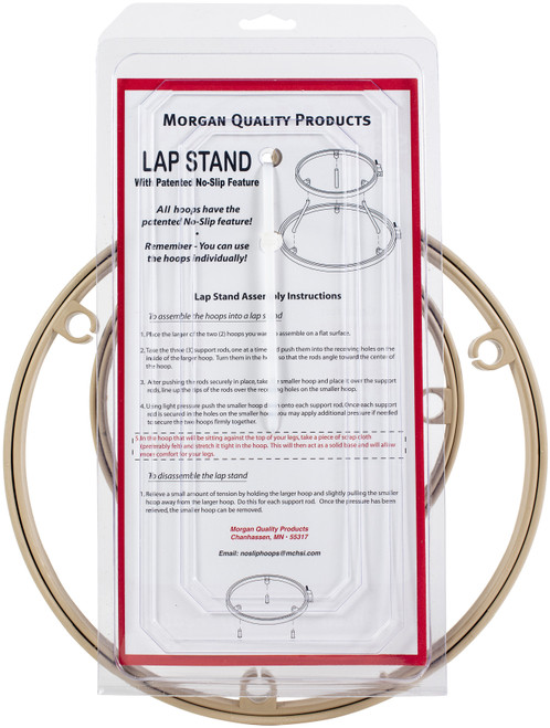 Morgan Lap Stand Combo 7" & 10" Hoops- - 266 Morgan Lap Stand Combo 7" & 10" Hoops- - 266