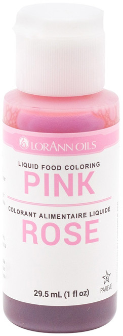 LorAnn Liquid Food Coloring 1oz-Pink LFC-1070