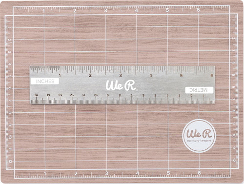 Mini Magnetic Cutting Mat & Ruler Set-71092