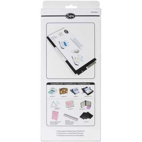Sizzix BIGkick/Big Shot/Vagabond Platform-Multipurpose Extended 14.125"X6.25"X.875 - 658992 - 841182076298
