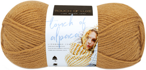 Lion Brand Touch Of Alpaca Yarn-Goldenrod 674-158 - 023032021119