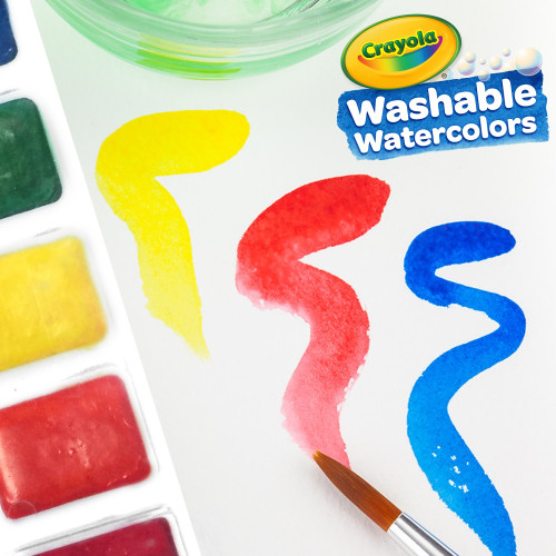 Crayola Washable Watercolors-8 Colors - 53-0525