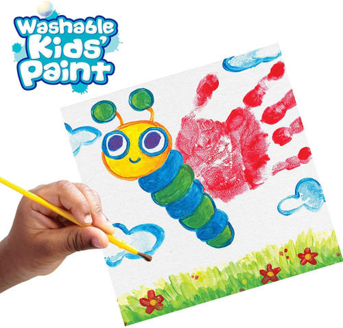 Crayola Washable Kid's Paint Pots-18 Colors - 54-0125 Crayola Washable Kid's Paint Pots-18 Colors - 54-0125