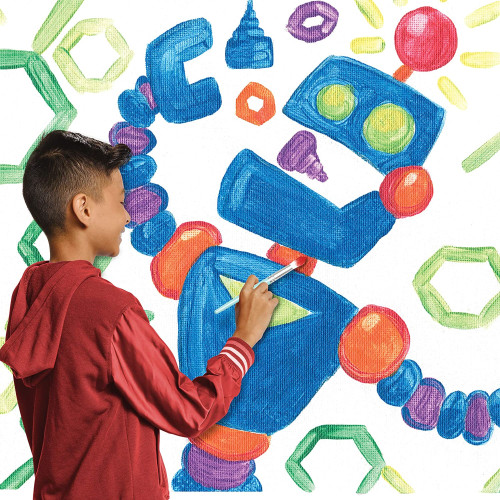 Crayola Washable Kid's Paint Pots-18 Colors - 54-0125
