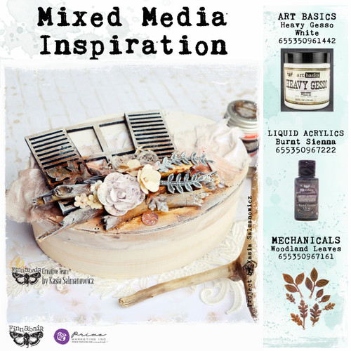 Finnabair Art Basics Heavy Gesso 8.5oz-White - 961442 Finnabair Art Basics Heavy Gesso 8.5oz-White - 961442