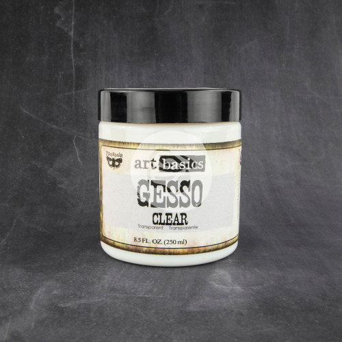 Finnabair Art Basics Gesso 8.5oz Jar-Clear - 961466