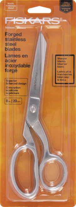 Fiskars Premier Forged RazorEdge Bent Scissors 8"9298 - 078484092989