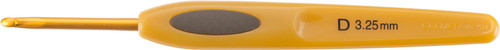 Clover Soft Touch Crochet Hook-Size D3/3.25mm - 1004D
