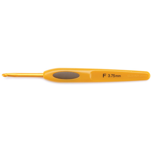 Clover Soft Touch Crochet Hook-Size F6/3.75mm - 1006F