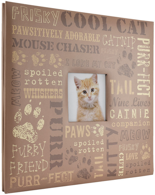 MBI Expressions Post Bound Album W/Window 12"X12"-Cat 860124