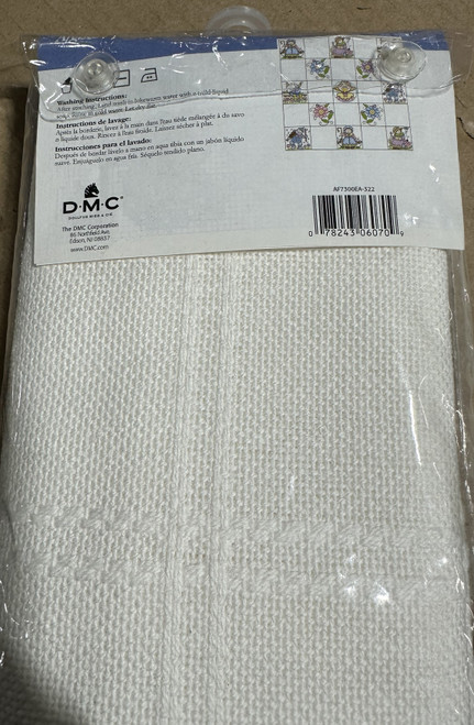 Charles Craft Nursery Time Afghan 14 Count 38"X38"-Antique White - AF7300-0322