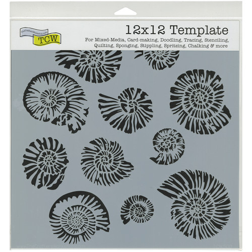 Crafter's Workshop Template 12"X12"-Nautilus TCW-500 - 842254015009