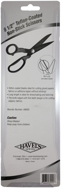 Havel's Non-Stick Serrated Fabric Scissors-9" 69000