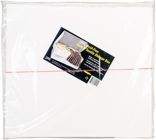 PROP-IT Acid-Free Museum Quality Storage Chest for Textiles-Medium 5"X18"X15" - 1405 - 734425014051