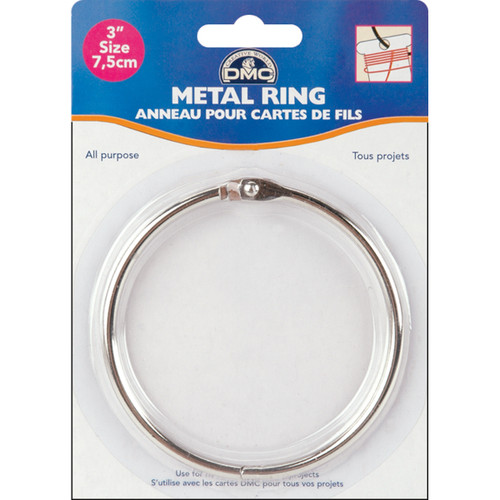 DMC Metal Ring 3"-1/Pkg - 6111D - 077540387786