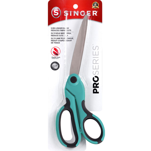 Singer ProSeries(TM) Heavy-Duty Bent Scissors 9.5"-W/Comfort Grip -00562 - 075691005627