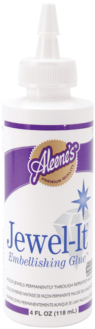 Aleene's Jewel-It Embellishing Glue-4oz 27-2 - 017754156310