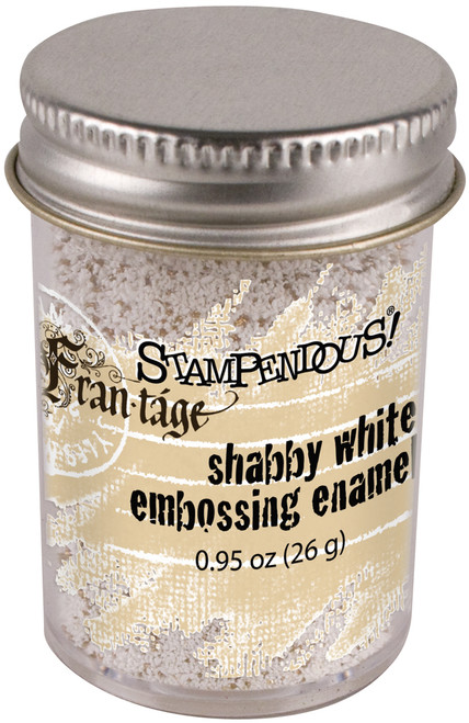 Stampendous Frantage Shabby Embossing Enamel .95oz-White -FREG027 - 744019190030