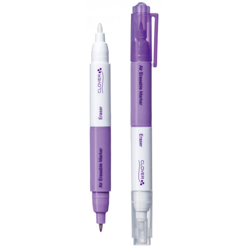 Clover Air-Erasable Marker W/Eraser-Purple 5032