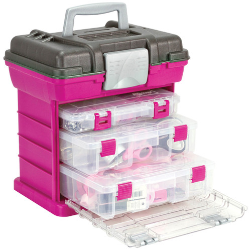 Creative Options Grab'n Go 3-By Rack System-13"X10"X14" Magenta & Sparkle Gray - 1363-85 Creative Options Grab'n Go 3-By Rack System-13"X10"X14" Magenta & Sparkle Gray - 1363-85
