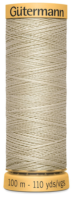 Gutermann Natural Cotton Thread 110yd-Bone - 103C-3170 - 077780010352