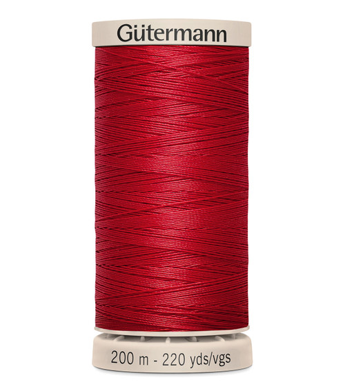Gutermann Quilting Thread 220yd-Red - 201Q-2074 - 077780007512