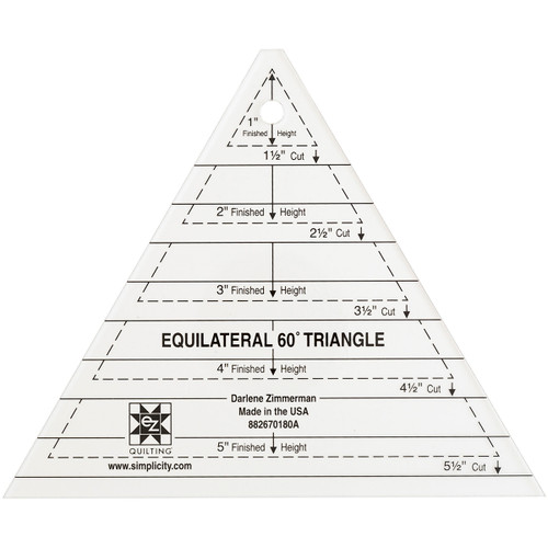 EZ Quilting Triangle Template Shape- - 82670180 EZ Quilting Triangle Template Shape- - 82670180