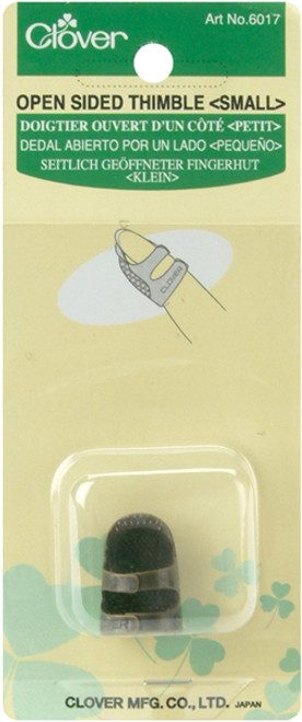 Clover Metal Open-Sided Thimble-Small - 6017 - 051221508806