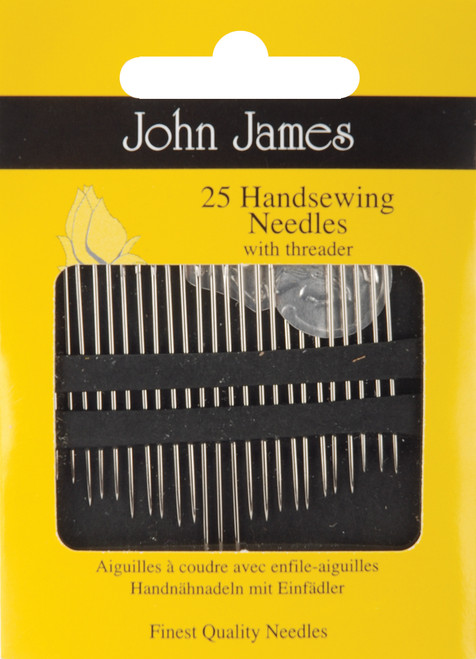 John James Hand Needle Set-Assorted 25/Pkg JJ50000 - 783932300065