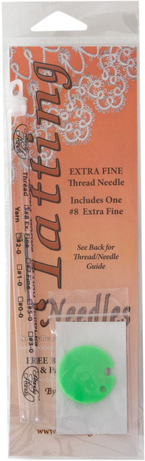 Handy Hands Tatting Needle For Thread-#8 Extra Fine N11 - 769826832881